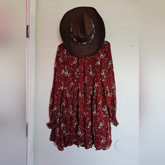 Sezane Olivia folk tomette print dress Size 38 - Picture 4 of 6